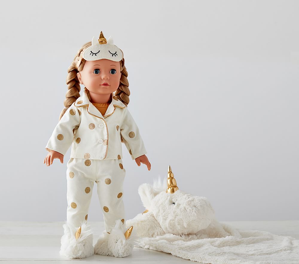 Special Edition Allie Unicorn Sleepover Gotz Doll
